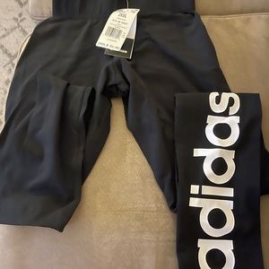 Black & White Adidas Leggings / Size 2 X-small long